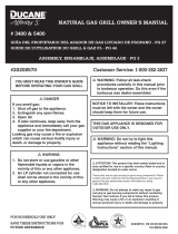 Weber Ducane Affinity S3400 NG El manual del propietario
