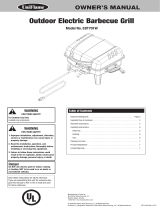 Blue Rhino Electric Grill EBT701W Manual de usuario