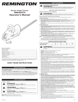 Remington RM4522TH Manual de usuario