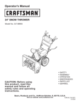 Craftsman 247.88955 Manual de usuario