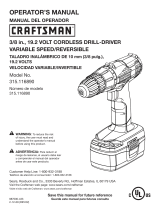 Craftsman 315.116890 Manual de usuario