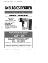 Black & Decker BDBN1200 Manual de usuario