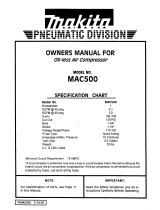 Makita MAC500 El manual del propietario