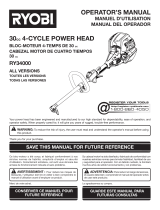 Ryobi RY34000 Manual de usuario