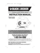 Black & Decker JS630GB Manual de usuario
