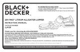 Black & Decker LLP120 Manual de usuario