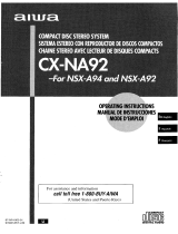 Aiwa SX-A92 Manual de usuario