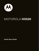 Motorola HX520 Manual de usuario
