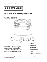 Craftsman 12009 El manual del propietario
