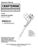 Craftsman 316.7948 Manual de usuario