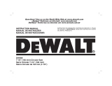 DeWalt DW368 Manual de usuario