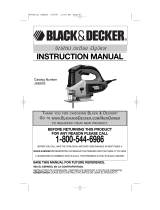 Black & Decker JS620GB Manual de usuario