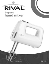 Rival HM-743 El manual del propietario