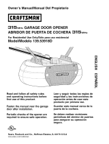 Craftsman 139.53918d El manual del propietario
