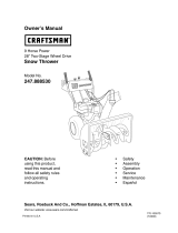 Craftsman 247.888530 Owner's  g Manual de usuario
