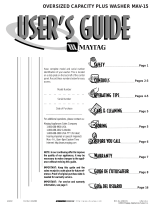 Maytag MAV7650 Manual de usuario