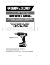 Black & Decker VPX1222X Manual de usuario