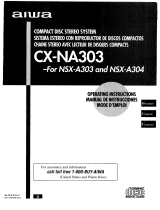 Aiwa NSX-A303 Manual de usuario