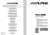 Alpine PXA-H600 El manual del propietario