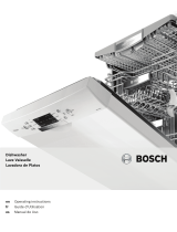 Bosch SHE8ER55UC Instrucciones de operación
