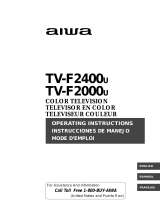 Aiwa TV-F2400 Manual de usuario