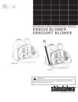 Shindaiwa EB8520RT EVC Manual de usuario