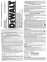 DeWalt Battery Charger DW9116 Manual de usuario
