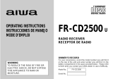 Aiwa FR-CD2500 Instrucciones de operación