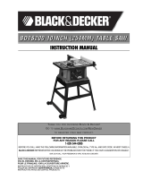 Black & Decker BDTS200 Manual de usuario