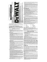 DeWalt DC989 Manual de usuario
