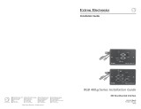 Extron electronics RGB 400xi Series Manual de usuario