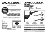 McCulloch MBV3200 Manual de usuario