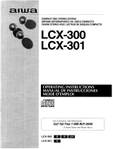 Aiwa LCX-301 Manual de usuario
