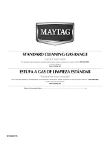 Amana STANDARD CLEANING GAS RANGE Manual de usuario