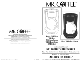 Mr. Coffee TC81/BLACK Manual de usuario