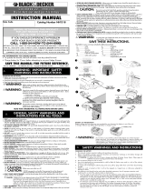 Black & Decker NHT518 Manual de usuario