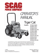 Scag Power Equipment STC61V-25CV Manual de usuario