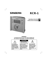 Sangean Electronics RCR-1 Manual de usuario