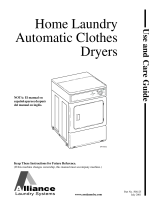 Alliance Laundry Systems DRY683C Manual de usuario