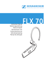 Sennheiser FLX 70 - 01-08 Manual de usuario