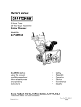 Craftsman 247.888550 Manual de usuario