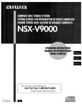 Aiwa NSX-V9000 Manual de usuario