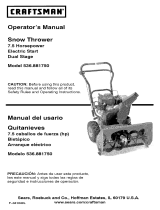 Craftsman 536.881750 Manual de usuario