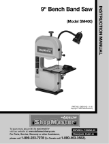 Black & Decker ShopMaster SM400 Manual de usuario