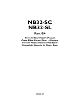 DFI NB32-SL Manual de usuario