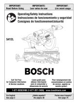 Bosch 5412L Instrucciones de operación