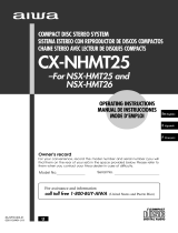 Aiwa CX-NHMT25 Manual de usuario