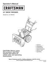 Craftsman 247.883550 Manual de usuario