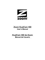 Zoom DUALCAM 300 Manual de usuario