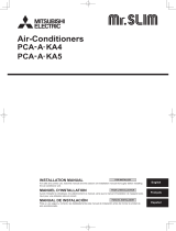 Mitsubishi Electric PCA-A.KA5 Guía de instalación